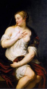 Peter Paul Rubens, „Venus în baie” (detaliu)