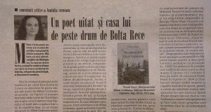 Cronică de Luminița Corneanu  în „România literară” nr. 45/2014