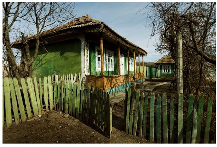 Casa din Copăceni în care s-a născut Adrian Păunescu (Fotografii de Bogdan Chesaru)